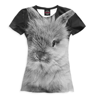 Женская футболка Кролики
