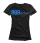 Женская футболка 888 покер