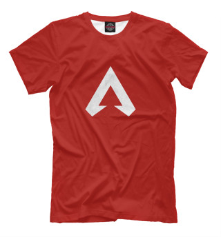 Мужская футболка Apex legends Red