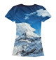 Женская футболка SKI mountain