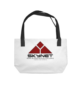  skynet logo white