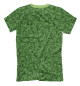 Мужская футболка Зеленые микробы
