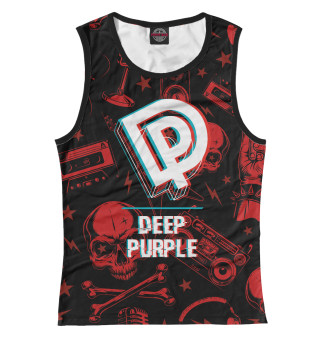 Deep Purple Rock Glitch (Red)