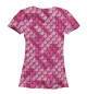 Женская футболка Розовый камуфляж