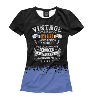 Женская футболка Vintage 1960